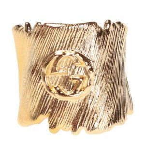 Gucci Gold Ring with Logo